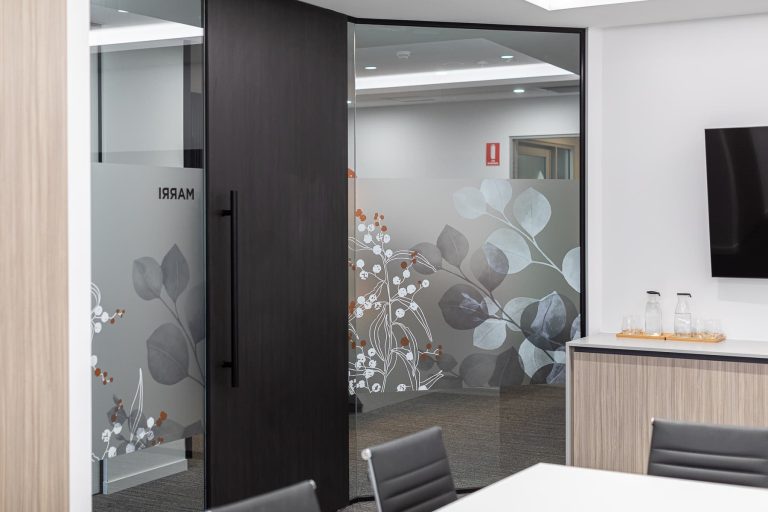 small office fitout in a larger office