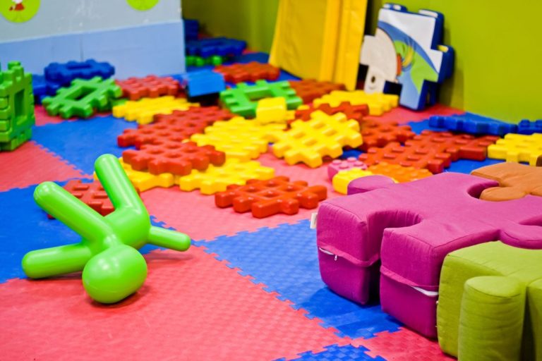 an indoor play centre that has been fitted out professionally