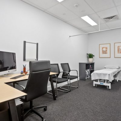 ergonomic office space